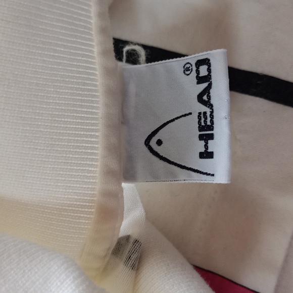 Vintage 90s HEAD Colourful Funky Pattern Polo T-Shirt - Picture 2 of 9